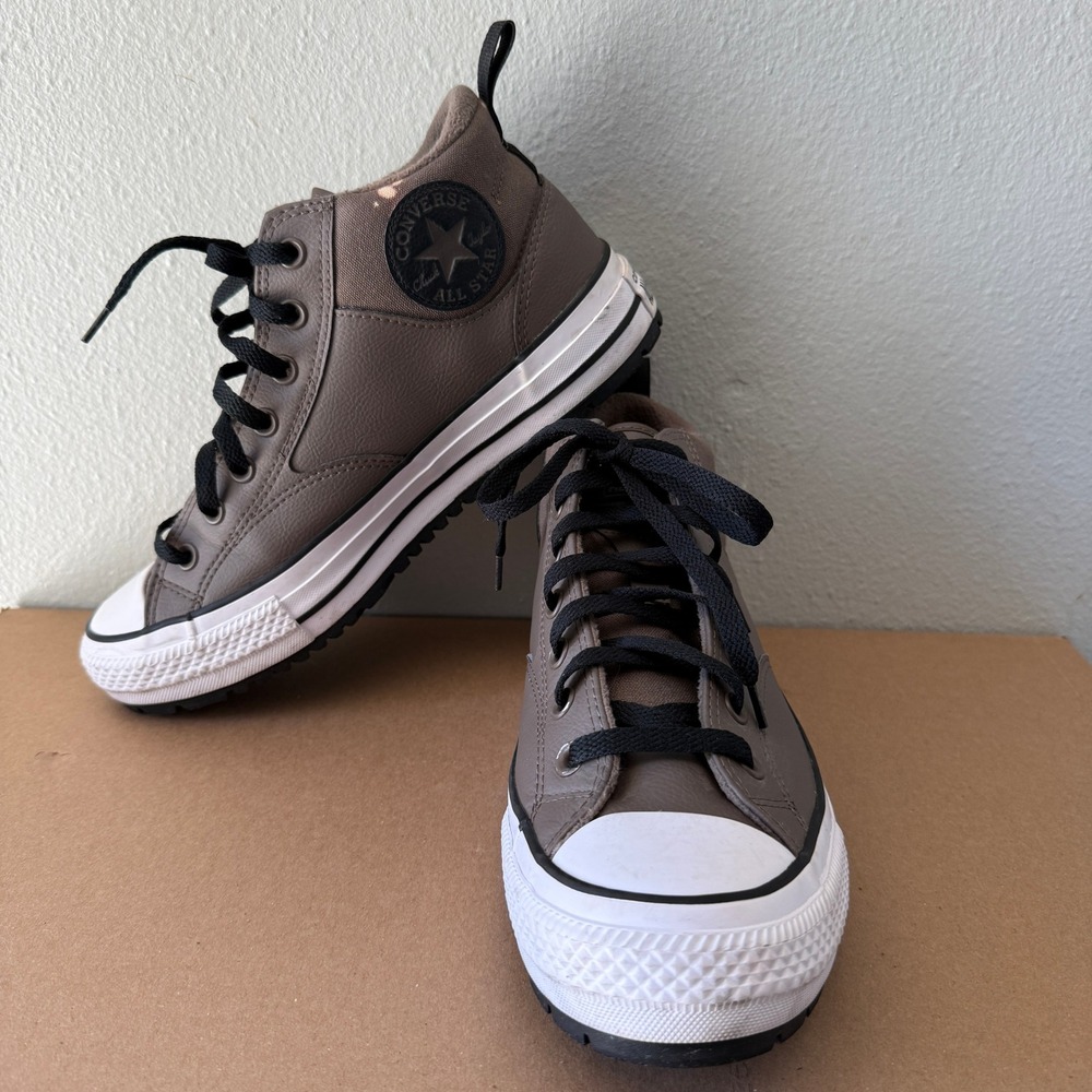 Converse Chuck Taylor All Star City Trek Brown Boots Mens 9 Womens 11 A04479C